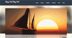 Desktop Screenshot of keepoutstayout.com